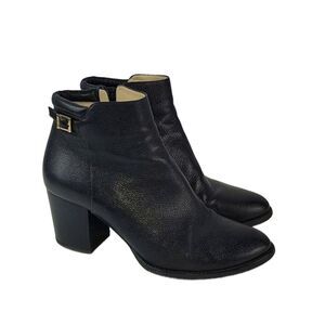 JIMMY‎ CHOO Method Leather Ankle Women's Bootie